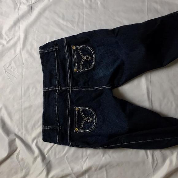 🔴𝗕𝗢𝗚𝗢🔴womens jeans pega 2 size 13 blue wash - Picture 7 of 16